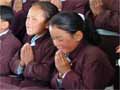 Children praying