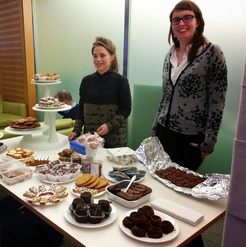 Cake sale for fundraising