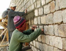 Building a wall
