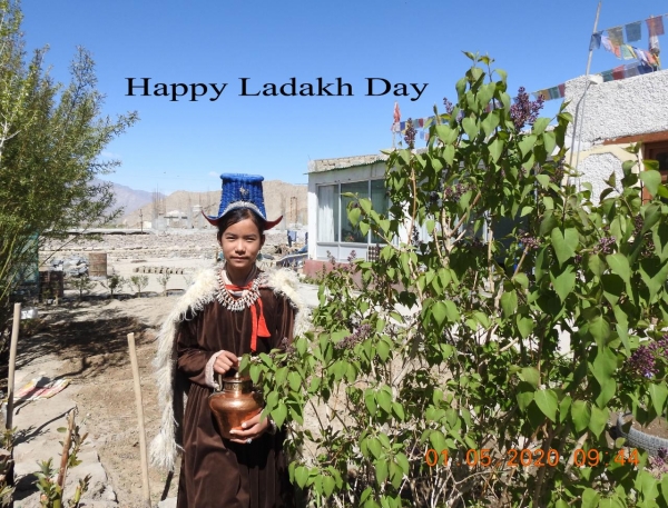 CELEBRATING LADAKH DAY…