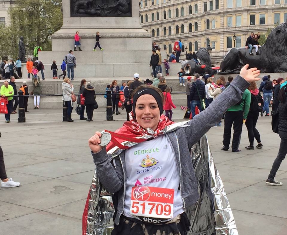 London Marathon completed - raising funds for the school.